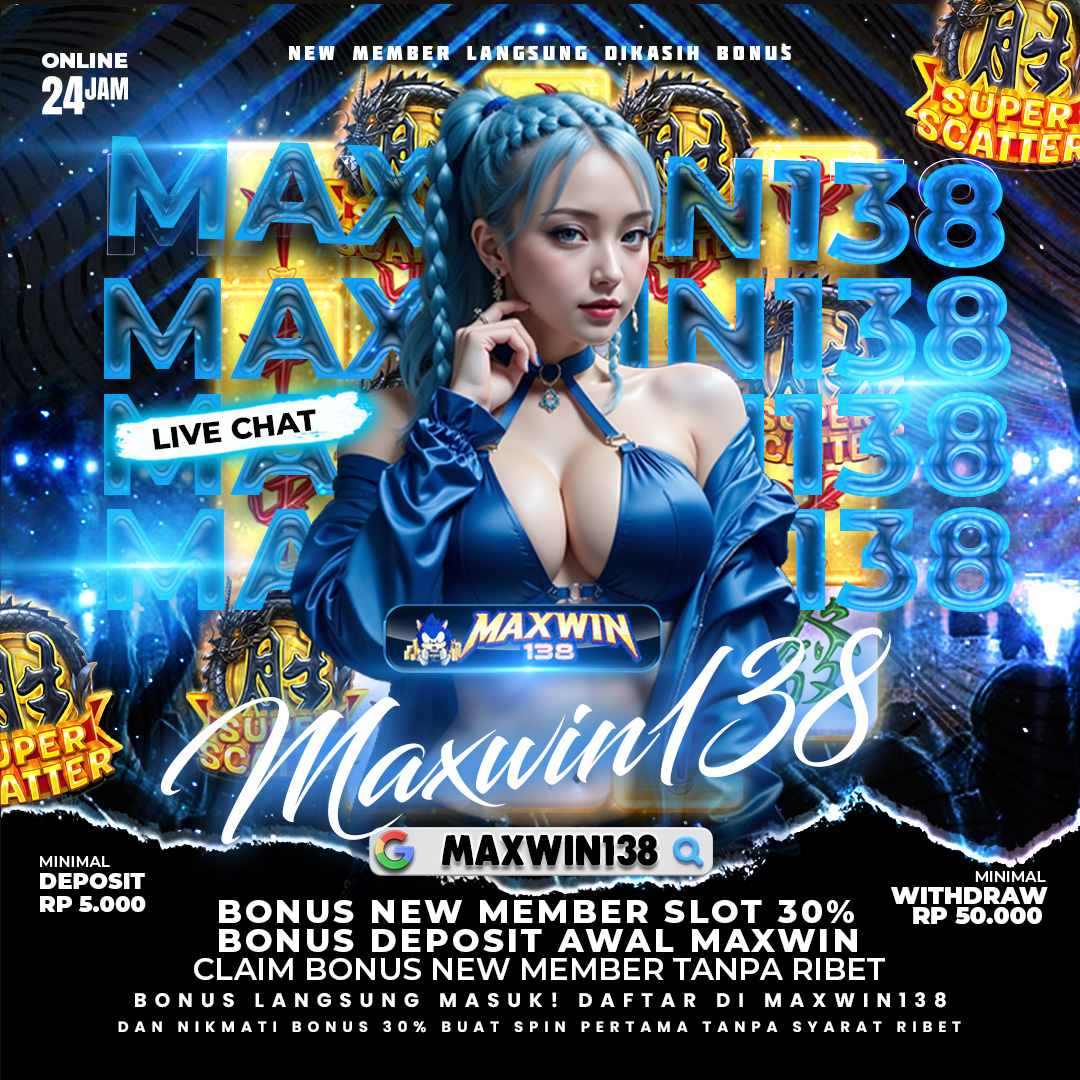 MAXWIN138 > Situs Toto Slot Gacor Resmi Maxwin RTP Live Terpercaya Hari Ini